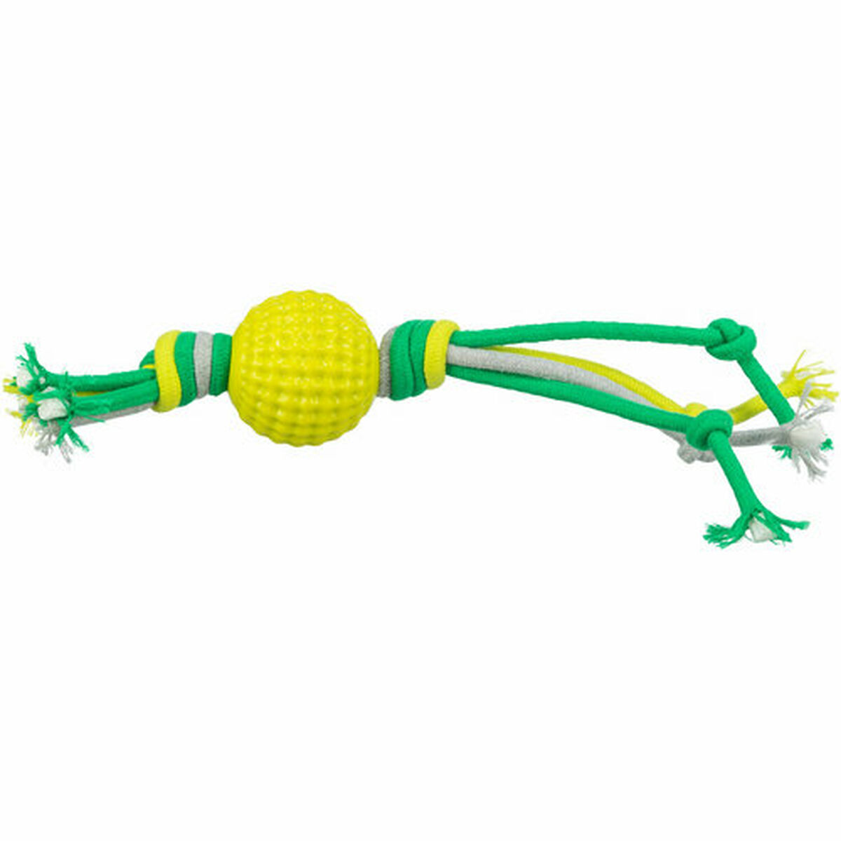 Hračky pre psy Trixie Polyester Prírodná guma Ø 9 × 44 CM